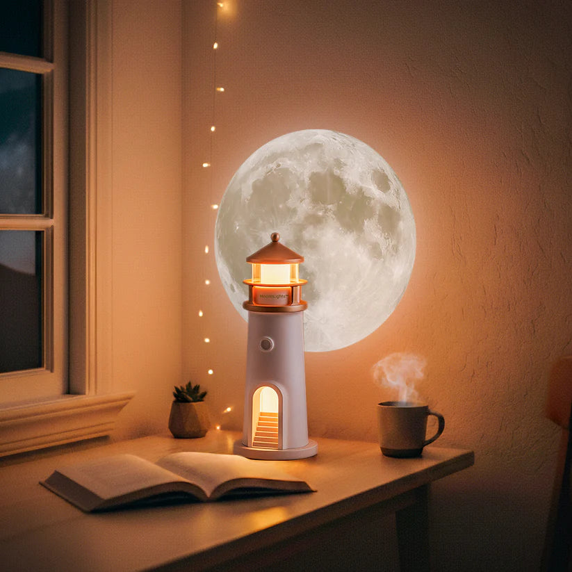 Moona™ 3D Moon Projector Lighthouse | 2025 Limited Edition
