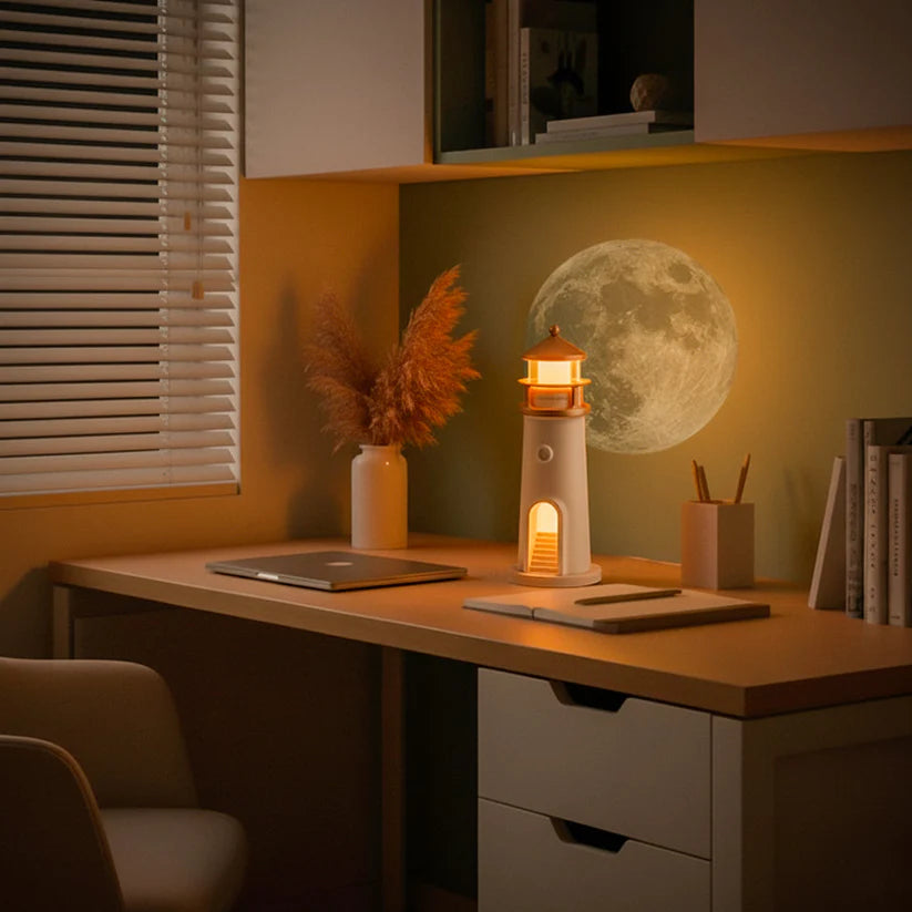Moona™ 3D Moon Projector Lighthouse | 2025 Limited Edition